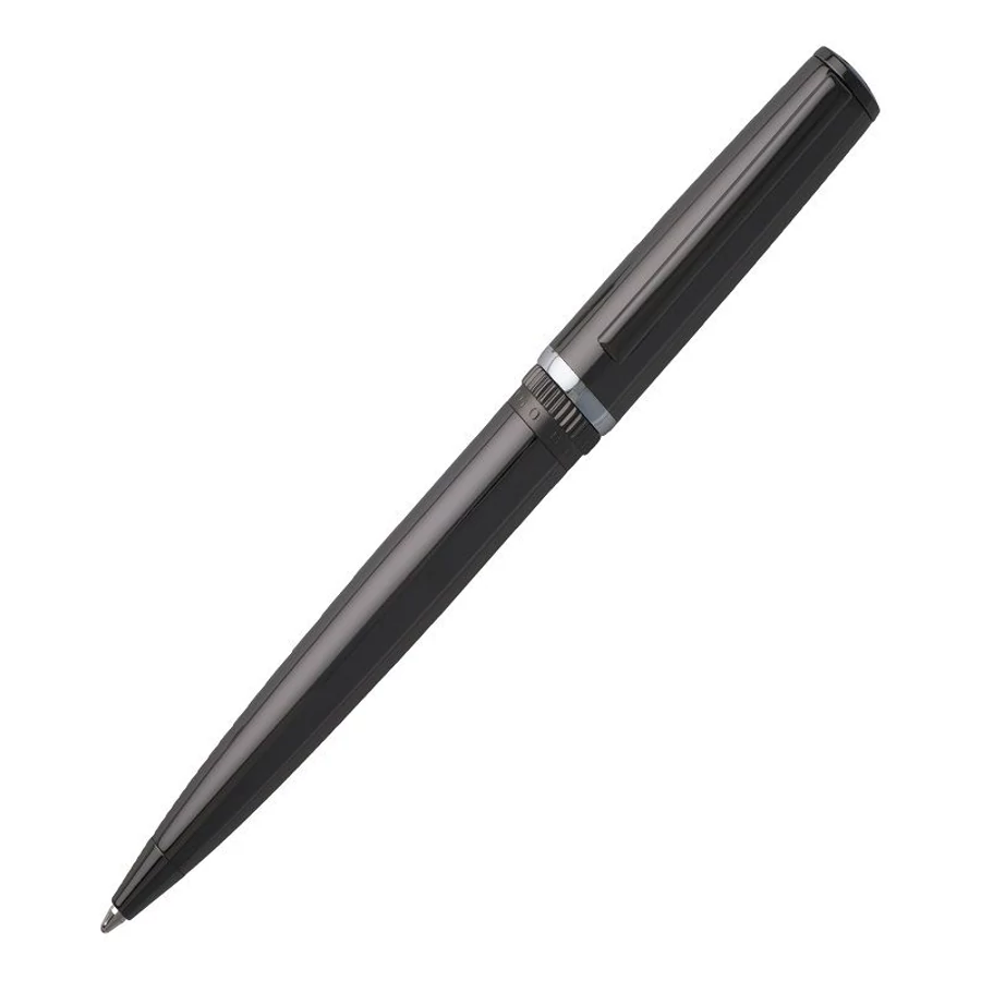 Golyóstoll Hugo Boss Gear Metal Dark Chrome