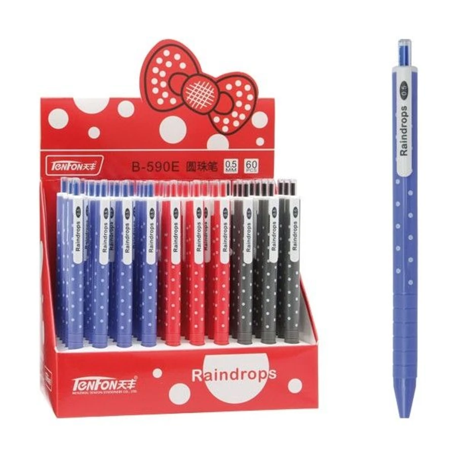GTOLL TENFON Műa.  színes, pöttyös Raindrops 590E