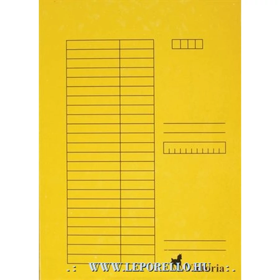 GYORSFŰZŐ A4 szines INTENZIV