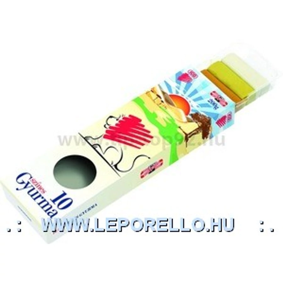 GYURMA szines KOH-131526 Süni,Creativ Kids  200gr