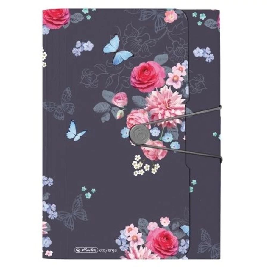 HARMÓNIKA MAPPA 12zsebes HERLITZ Lady (LadyFlower, 50021611)