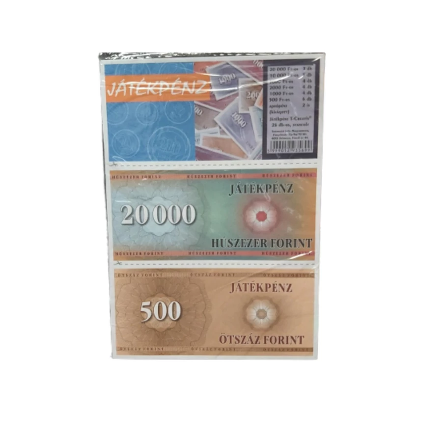 JÁTÉKPÉNZ T-Crea   26db/csom.