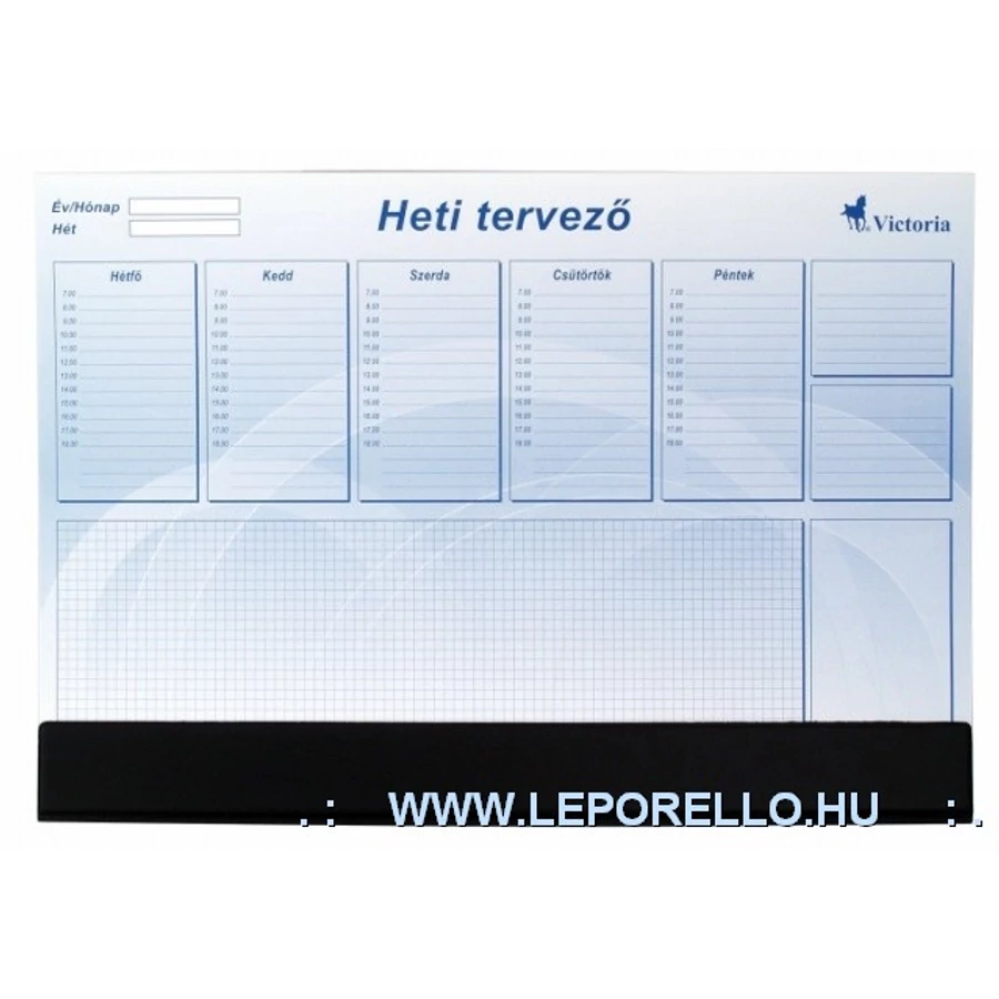 KÖNYÖKLŐ  VICTORIA asztali heti tervezővel