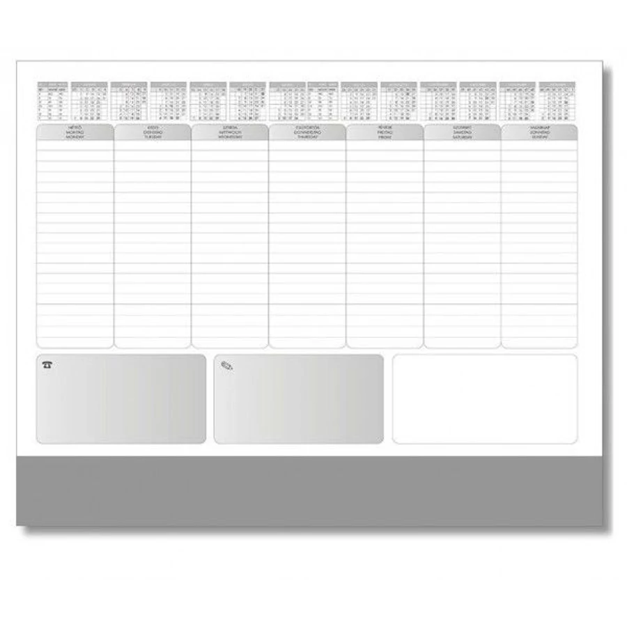 *52740 KÖNYÖKLŐ asztali  Alisca naptáras 2026 Szekszárdi 41*58