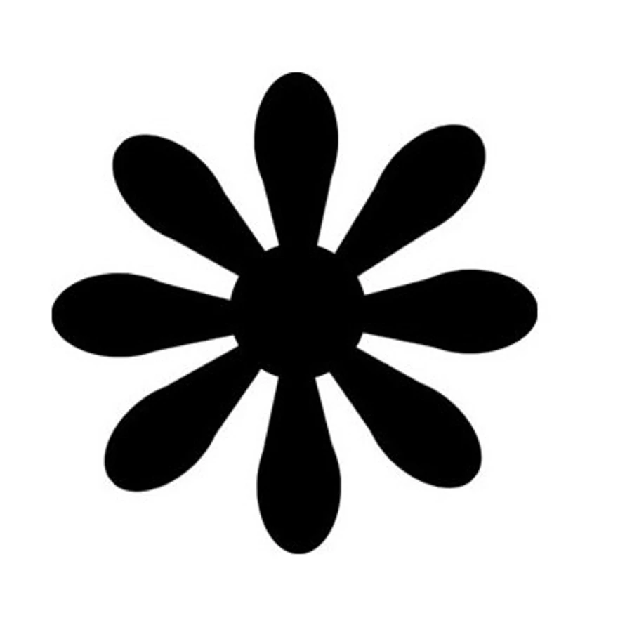 KREATÍV LYUKASZTÓ 25mm karos dekorgumihoz is CRE ART (margaréta, TLYFO401)