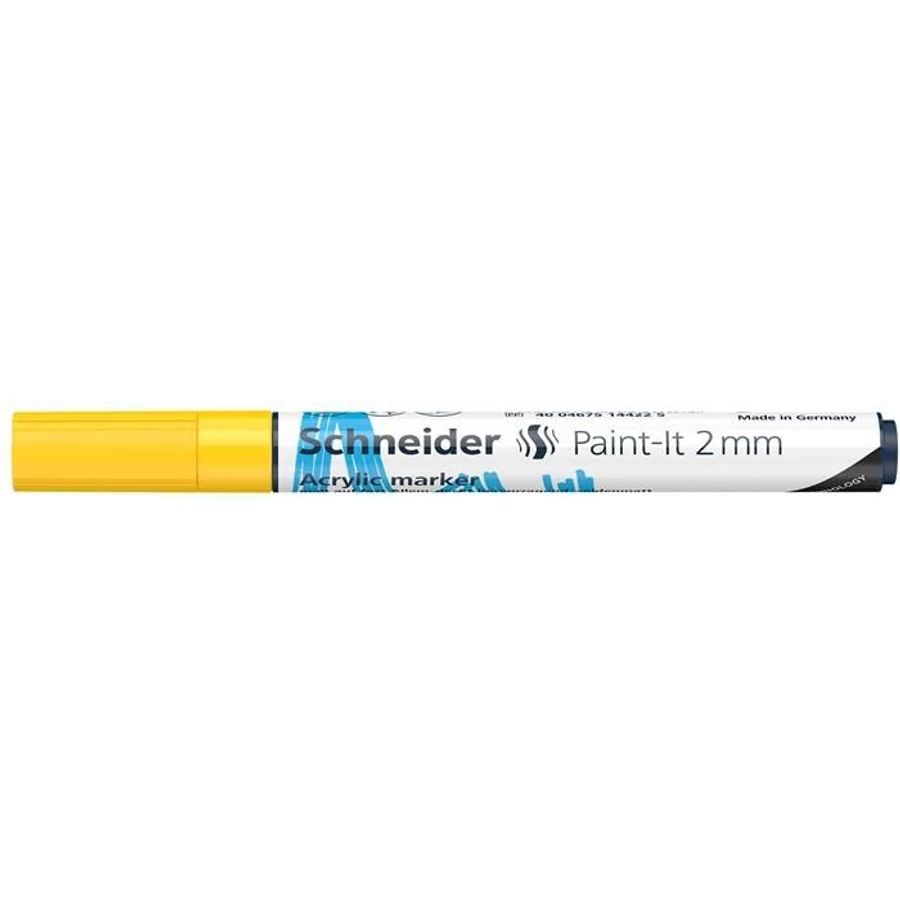 MARKER Akril 2mm SCHNEIDER "Paint-It 310" (sárga, TSC310S)