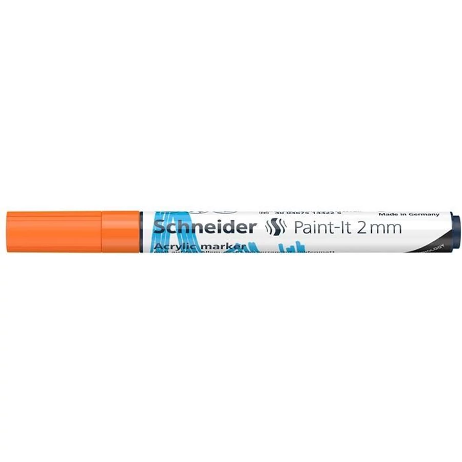 MARKER Akril 2mm SCHNEIDER "Paint-It 310" (narancs, TSC310N)