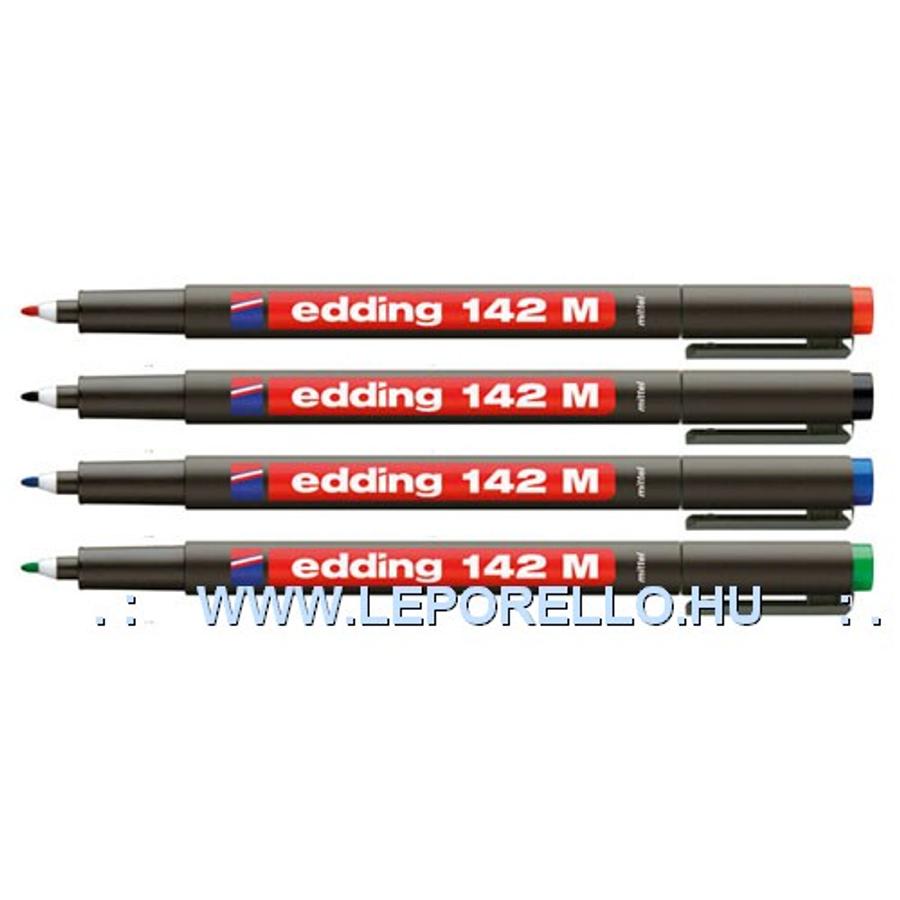 MARKER EDDING  142M OHP 1mm   piros