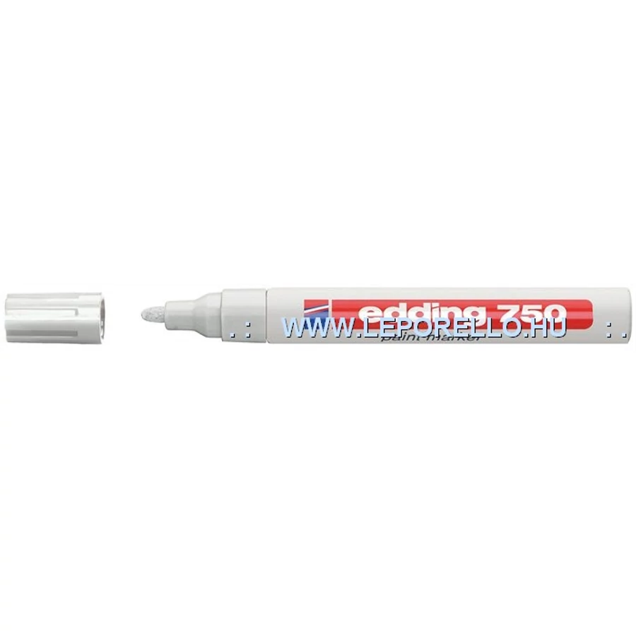 MARKER EDDING 750 lakkfilc fémház 2-4mm fehér