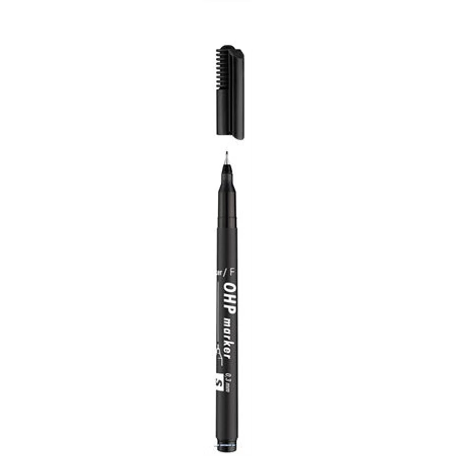 MARKER TOP permanent S fekete