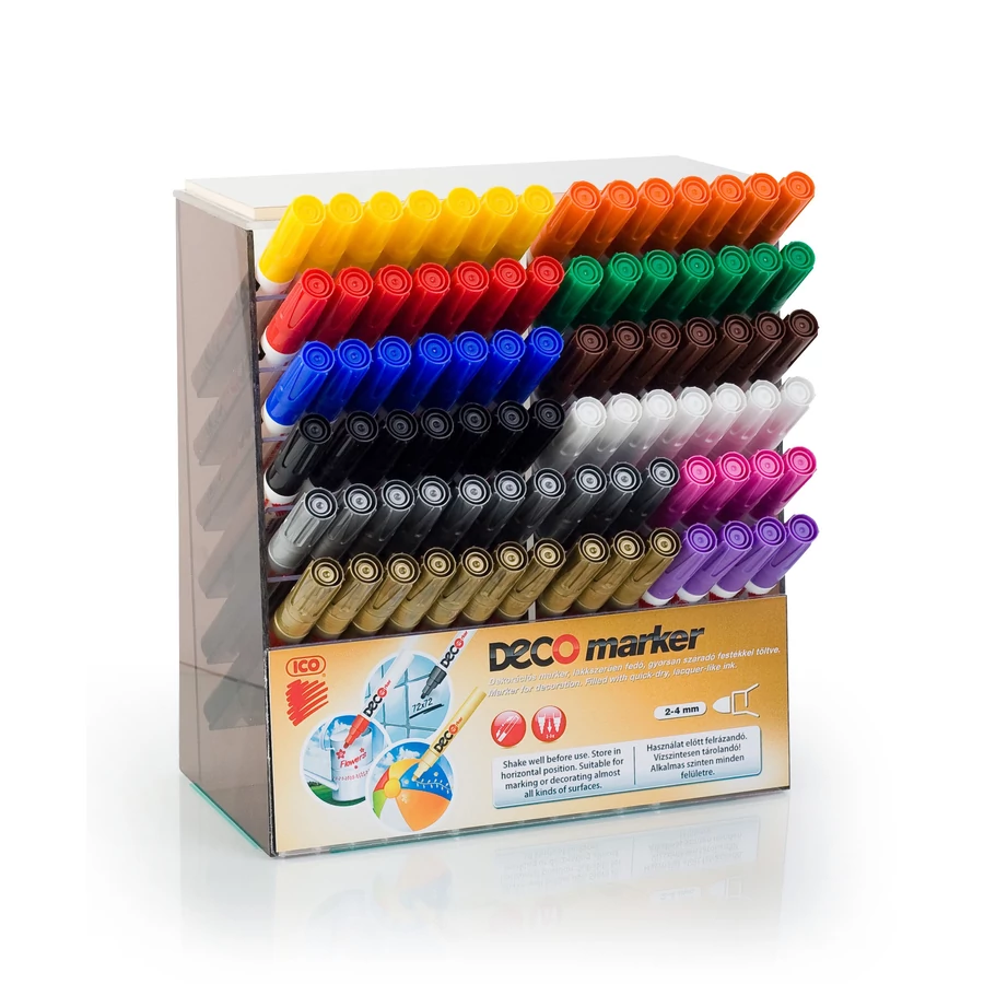 MARKER lakk DECO  12 színben ICO
