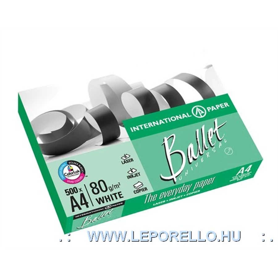 MÁSOLÓPAPIR A4 BALLET Universal 80gr