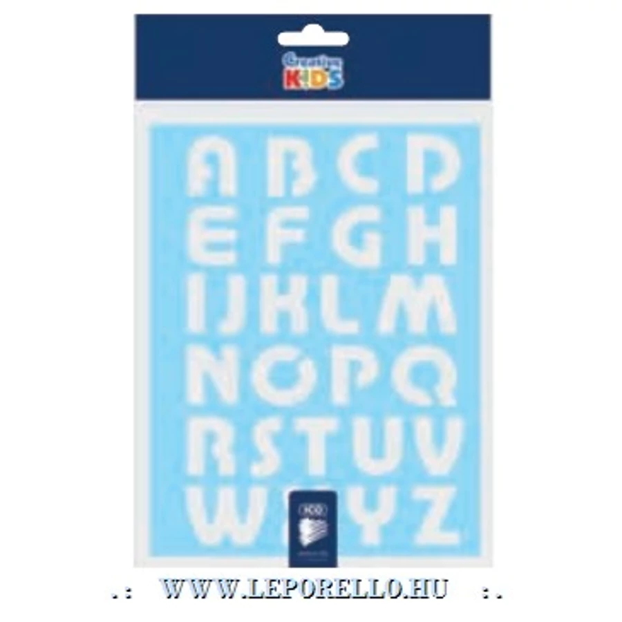 MODELL sablon Creativ Kids    ICO (nagybetűk, 7250120018)