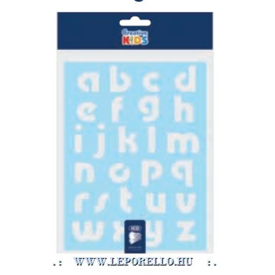MODELL sablon Creativ Kids    ICO (kisbetűk, 7250120010)