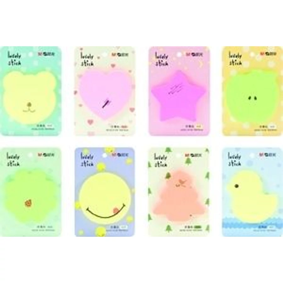 NOTES ÖNTAPADÓS M&G 76*76 60lap 8 vegyes forma