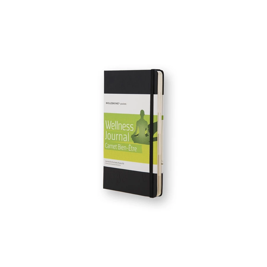 NOTESZ 13*21 "L" MOLESKINE 120l. = Passion Wellness   fekete