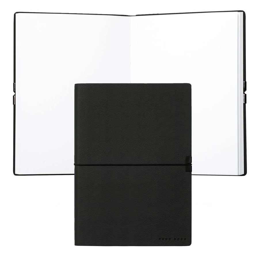 Notesz A/5 Hugo Boss Storyline black