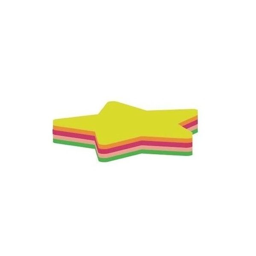 NOTESZ ÖNTAPADÓS stancolt Economix nyíl, levél, alma, csillag alakú 45*50