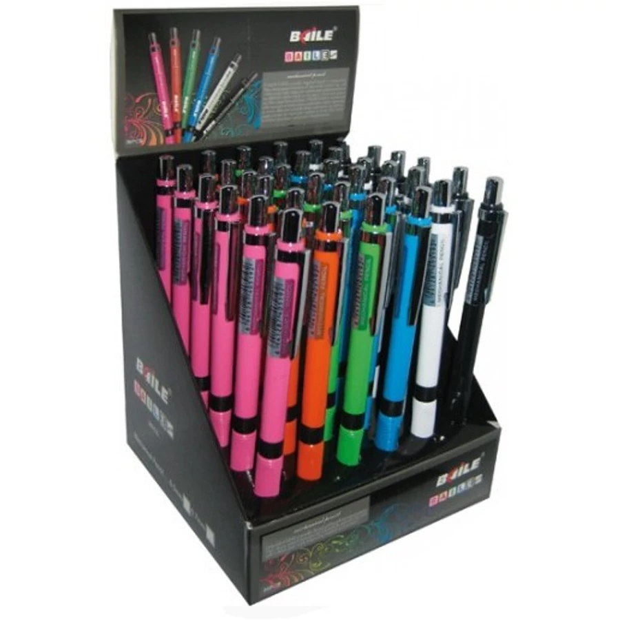 NYOMÓSIRON 0,5 School Art háromszögü fogó BAILE egyszínű  BL-519