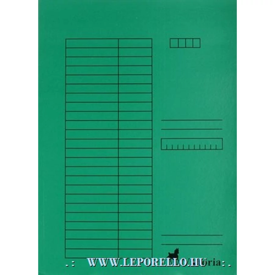 OKMÁNYTARTÓ A4 színes INTENZIV