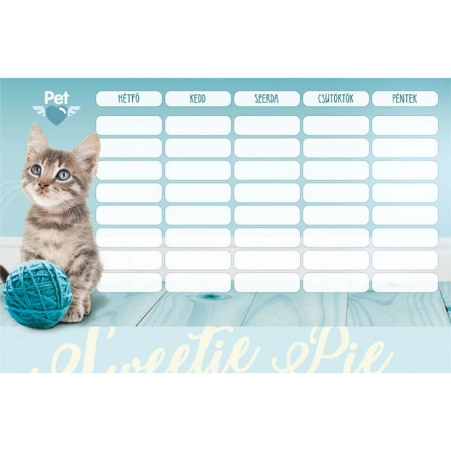 ÓRAREND LIZZY kicsi Pet Sweetie Pie