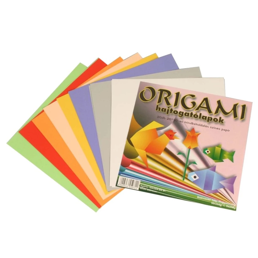 ORIGÁMI LAPOK 20*20 SB