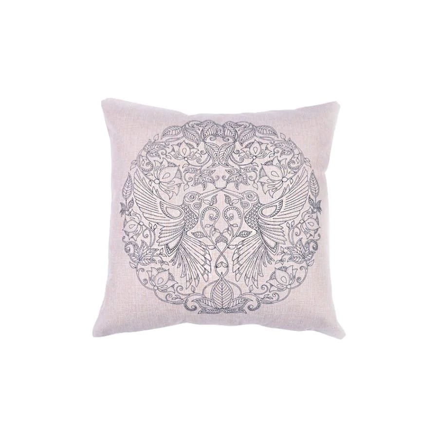 PÁRNAHUZAT45*45cm kifesthető+textilfesték+paletta+ecset