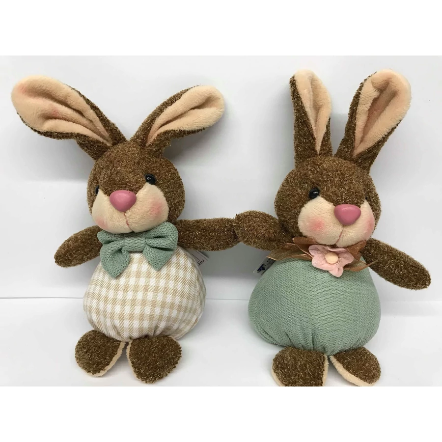 PLÜSS nyuszi fiú/lány, babzsákos 21*9