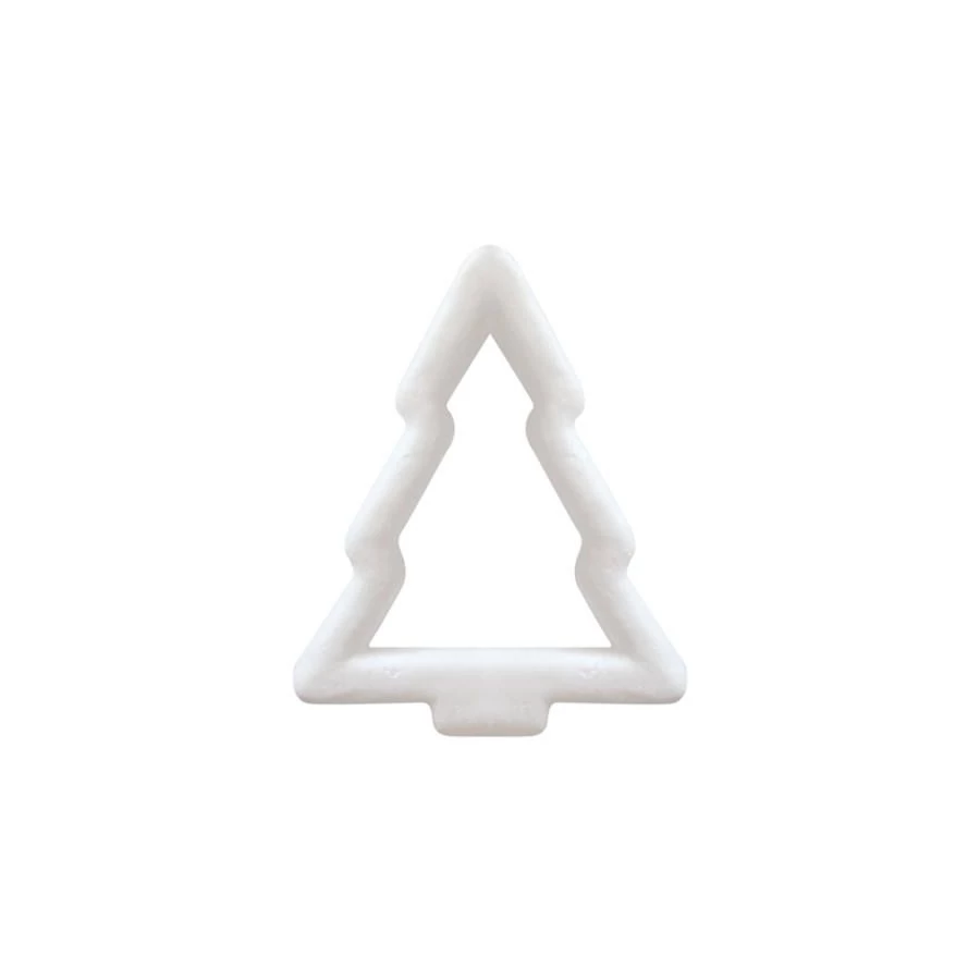 POLISZTIROL fenyőfa sziluett 15*21cm