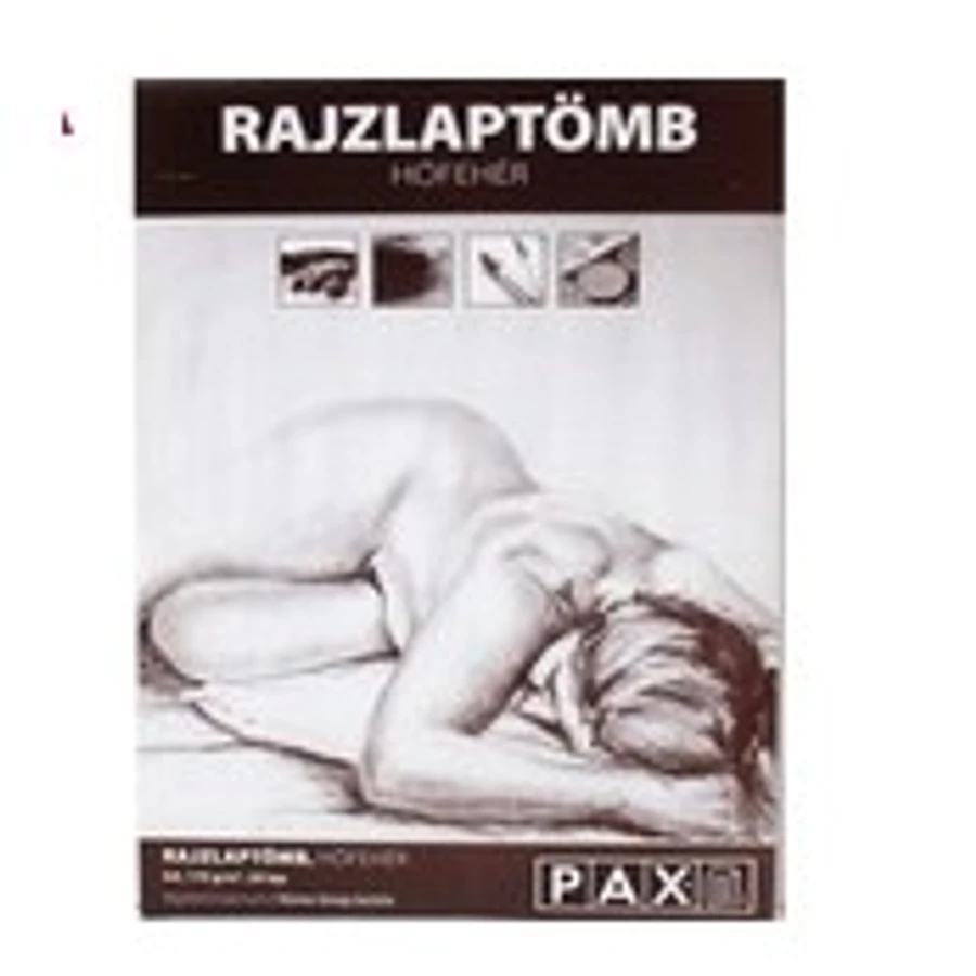 RAJZLAPTÖMB A4 műszaki famentes hófehér 20iv/csom PAX Junior 170g