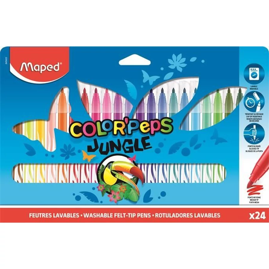 ROSTIRON 24 MAPED Color'Peps Jungle 2.8mm mosható