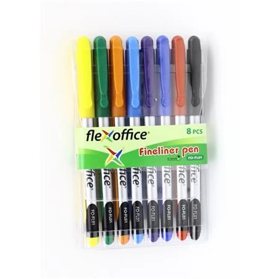 ROSTIRON tüfilc készlet  8db FLEXOFFICE "FL01"