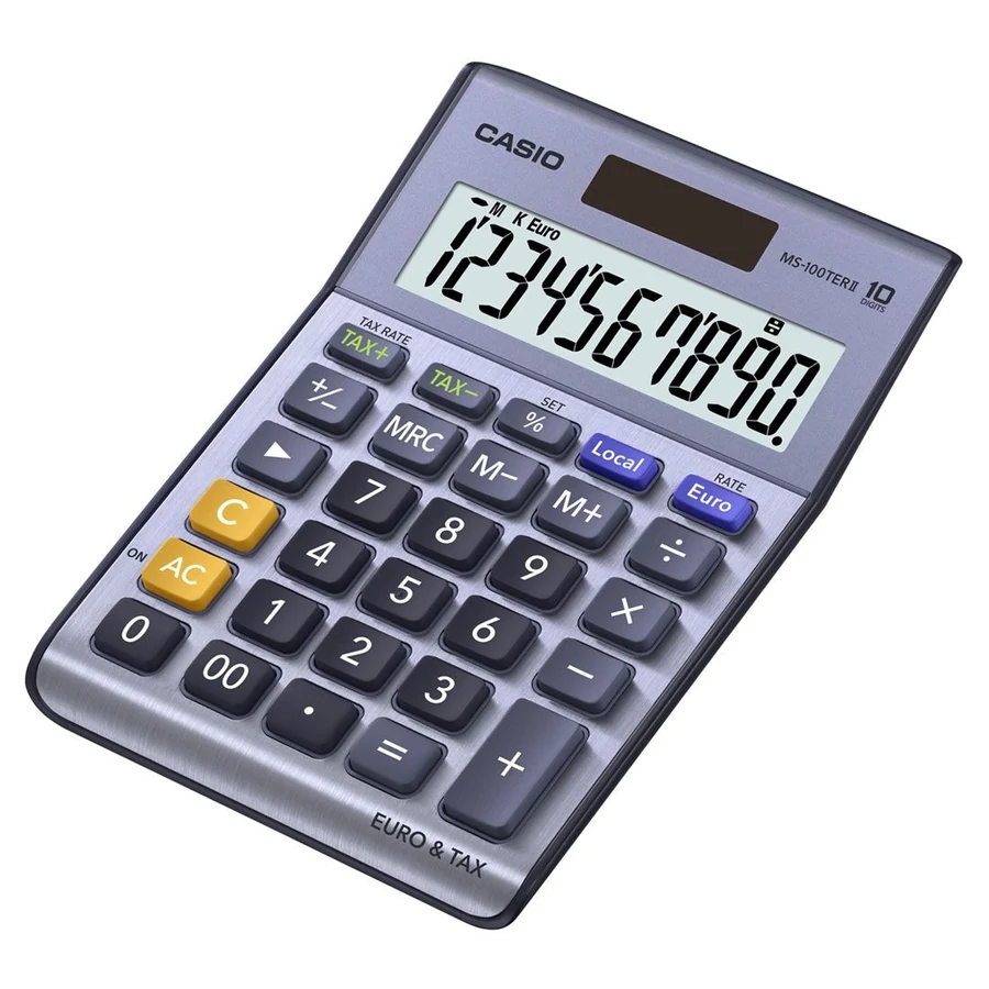 SZÁMOLÓGÉP CASIO asztali  MS-100TERII