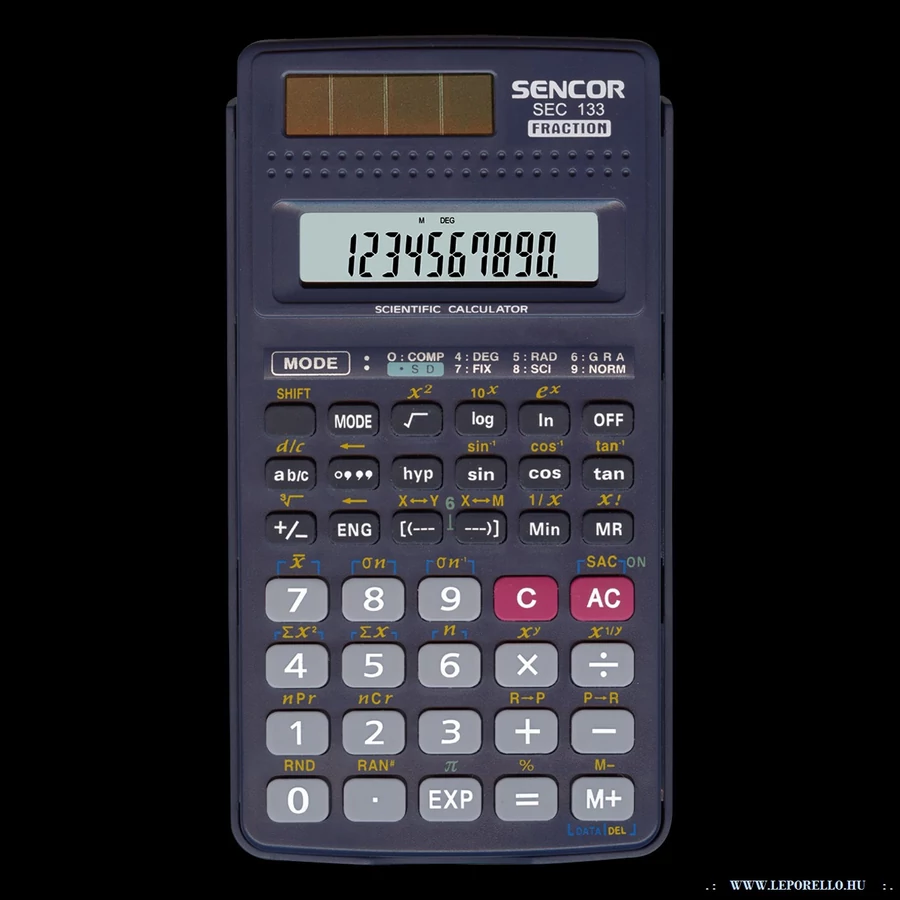 SZÁMOLÓGÉP SENCOR tudományos SEC-133  139funk.