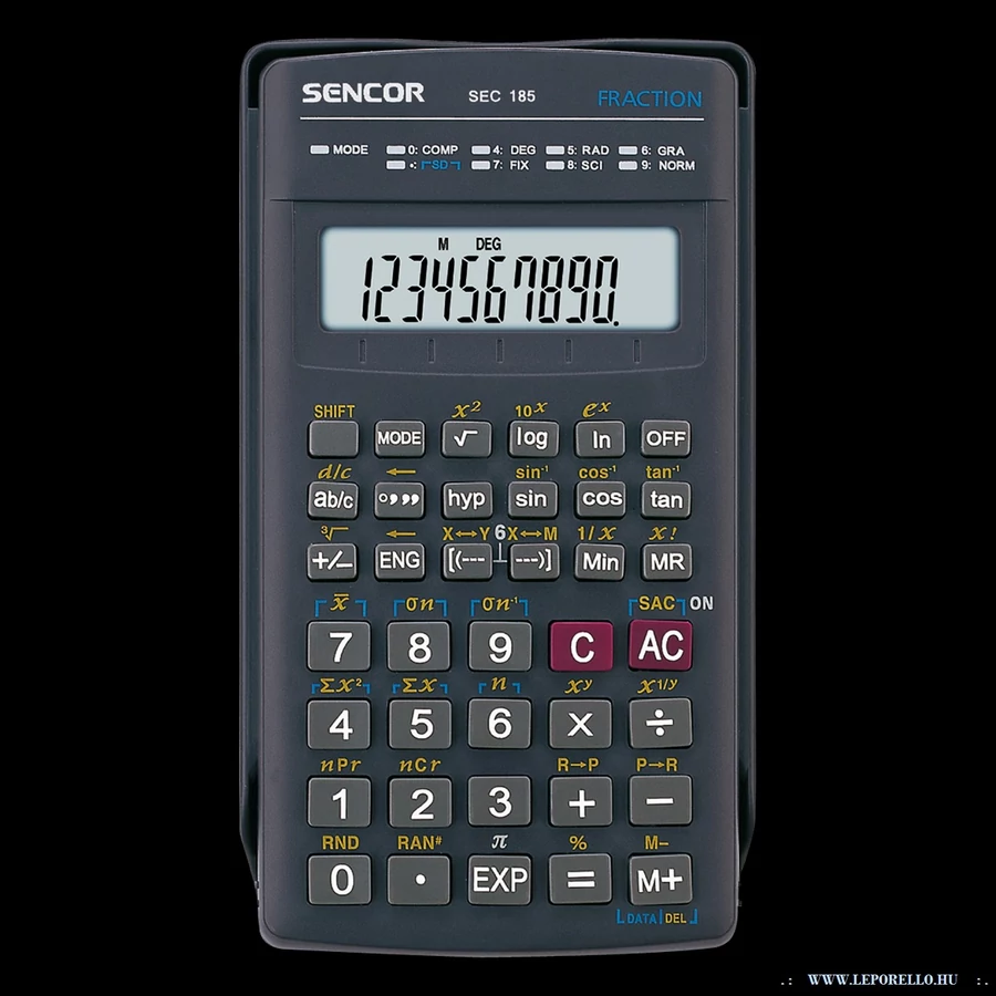 SZÁMOLÓGÉP SENCOR tudományos SEC-185  139funk.