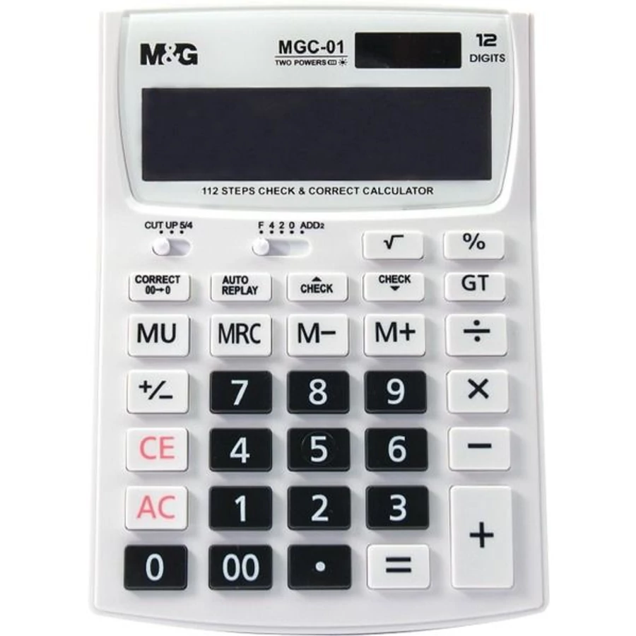 SZÁMOLÓGÉP asztali M&G MGC-01 12dig   ADG98759