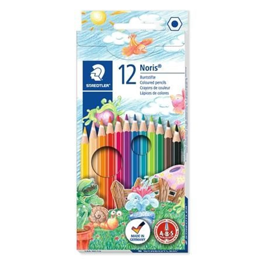 SZÍNES CERUZA 12 STAEDTLER Noris Club törésbiztos 144NC12
