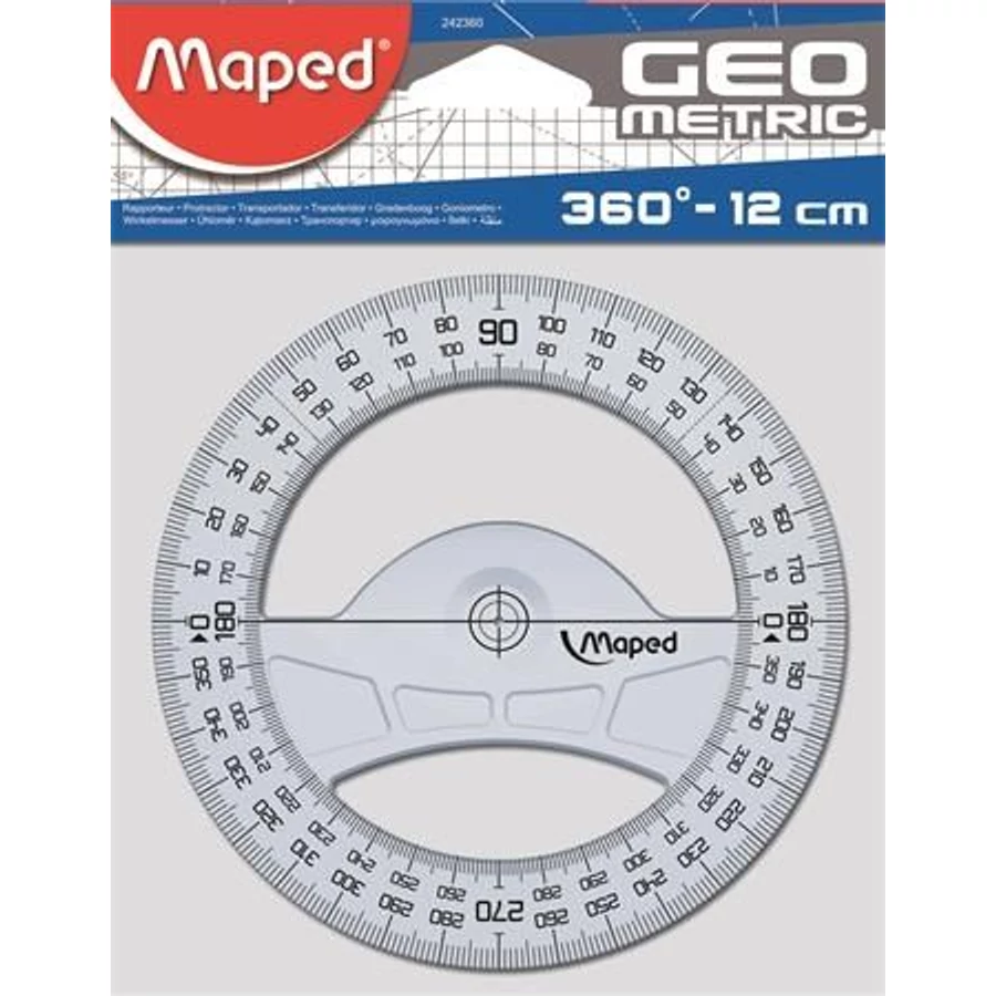 SZÖGMÉRŐ 360' MAPED 12cm műa.
