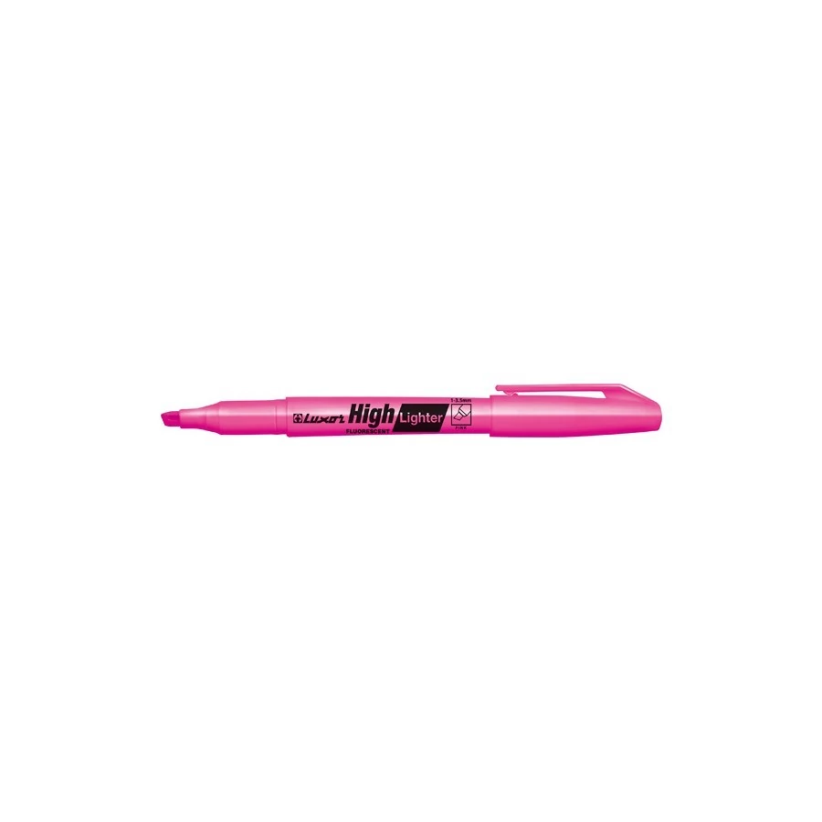 SZÖVEGKIEMELŐ LUXOR Highlighter (rózsaszín, KCGX0099)