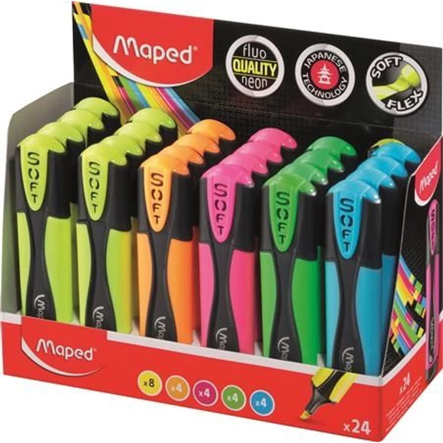 SZÖVEGKIEMELŐ MAPED "Ultra Soft"  1-5mm (rózsaszín)