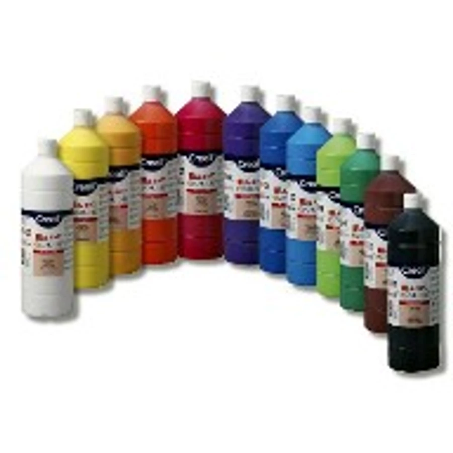 TEMPERA üveges 500ml Creall Basic alap/pasztell színek, -narancssárga-CL30064