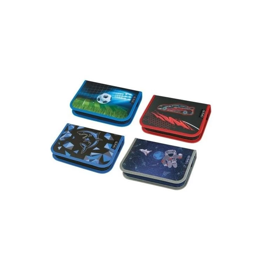 TOLLTARTÓ 2klapnis HERLITZ üres Boys/Girls 2020 vegyes minta (Boys, 50026012)