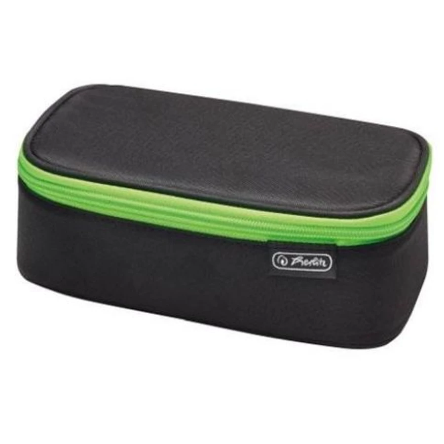TOLLTARTÓ neszeszer HERLITZ ovál beatBox (Black, 50015238)