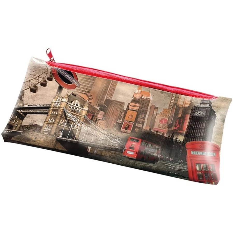 TOLLTARTÓ neszeszer Panta Plast lapos City (London, INP410006834)