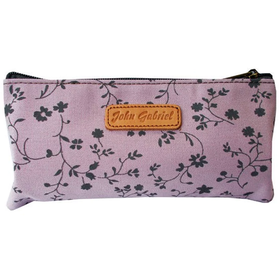 TOLLTARTÓ neszeszer lapos JG vászon virágos