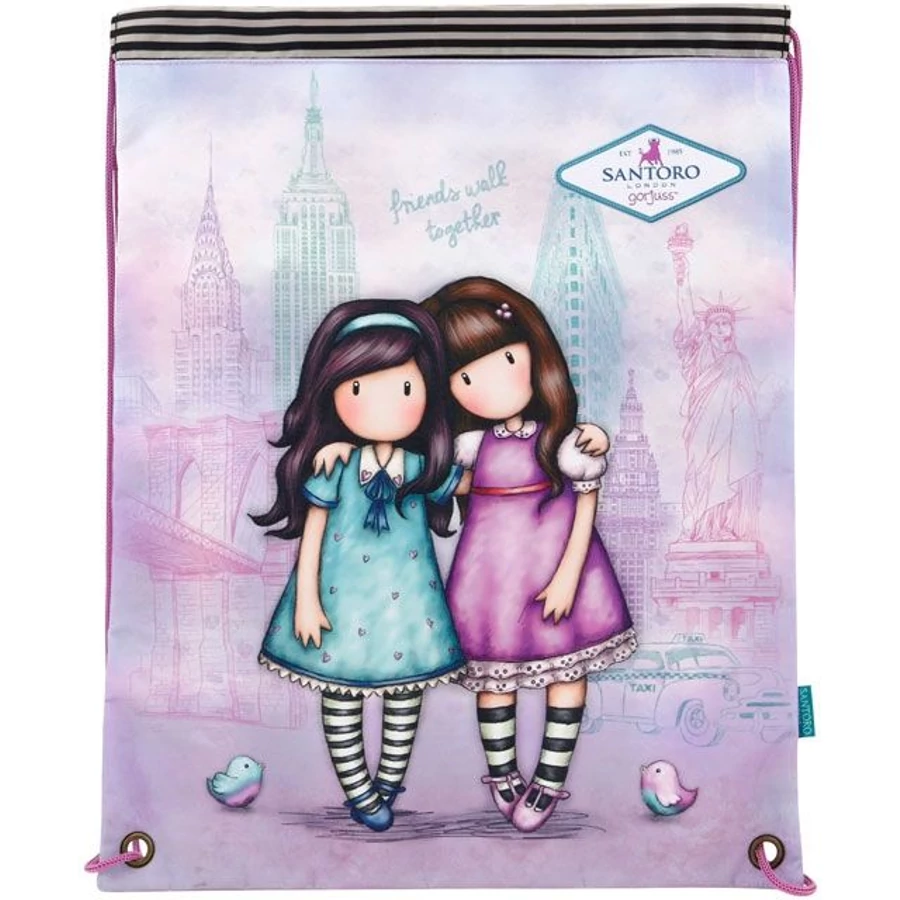 TORNAZSÁK SANTORO Gorjuss 479GJ (Friends (lila), 479GJ09)