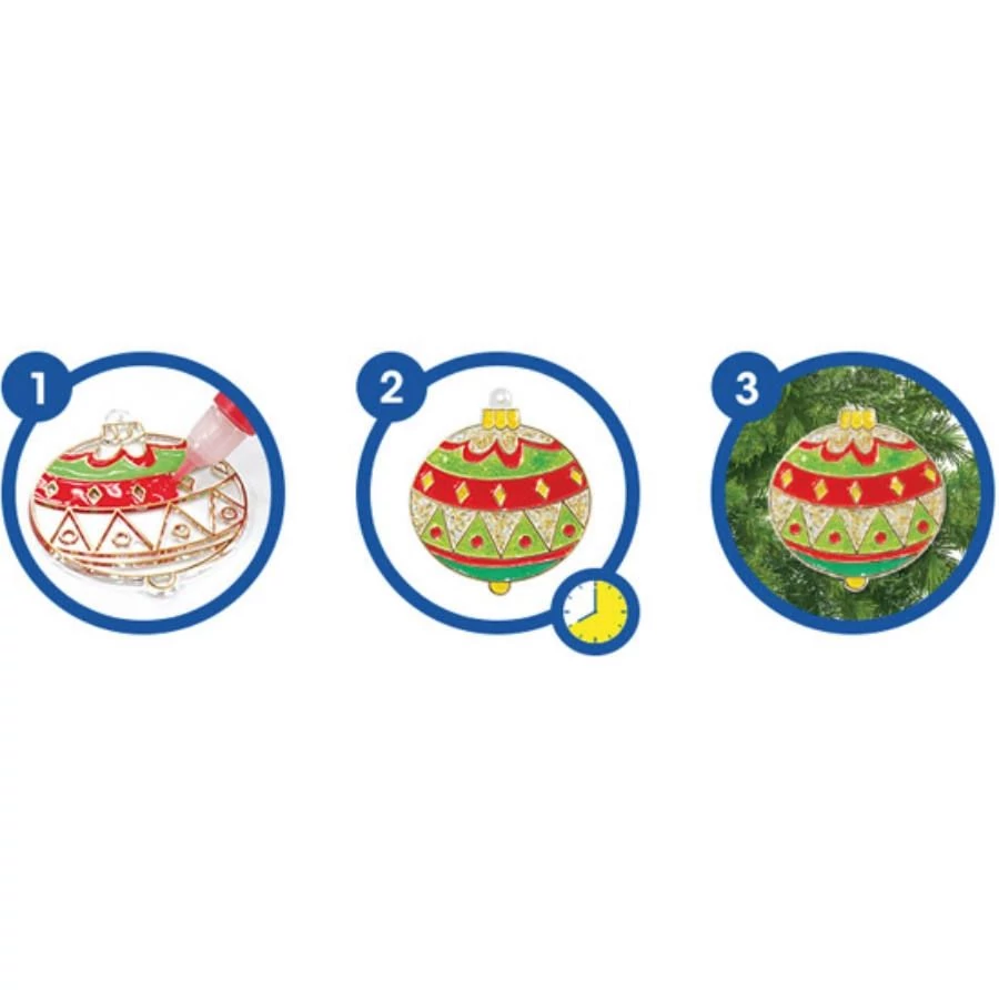 ÜVEGMATRICA festékkészlet AMOS karács.6*10,5ml+6db fényvarázaforma