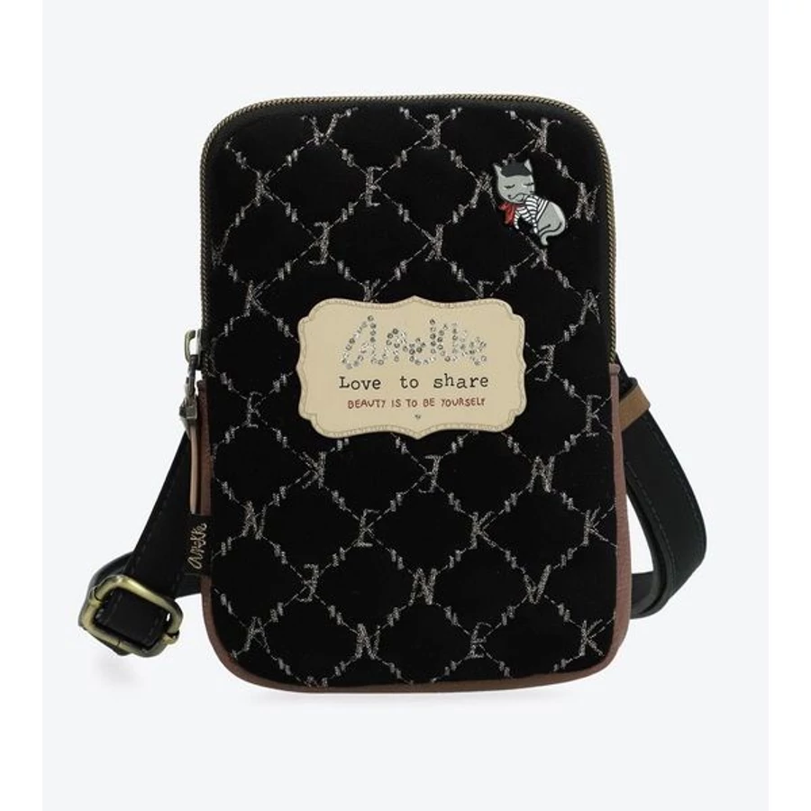 VÁLLTÁSKA ANEKKE Mademoiselle kicsi lapos, steppelt  29882-72COC