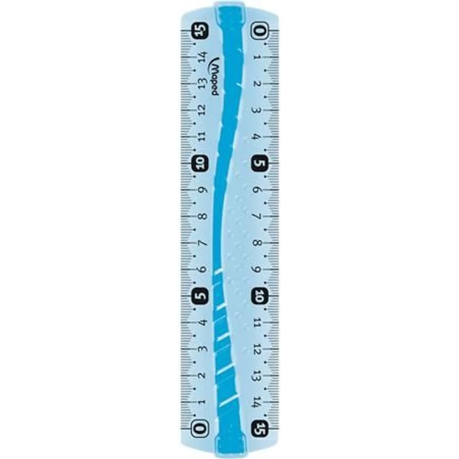 VONALZÓ egyenes 15cm MAPED Flex hajlitható