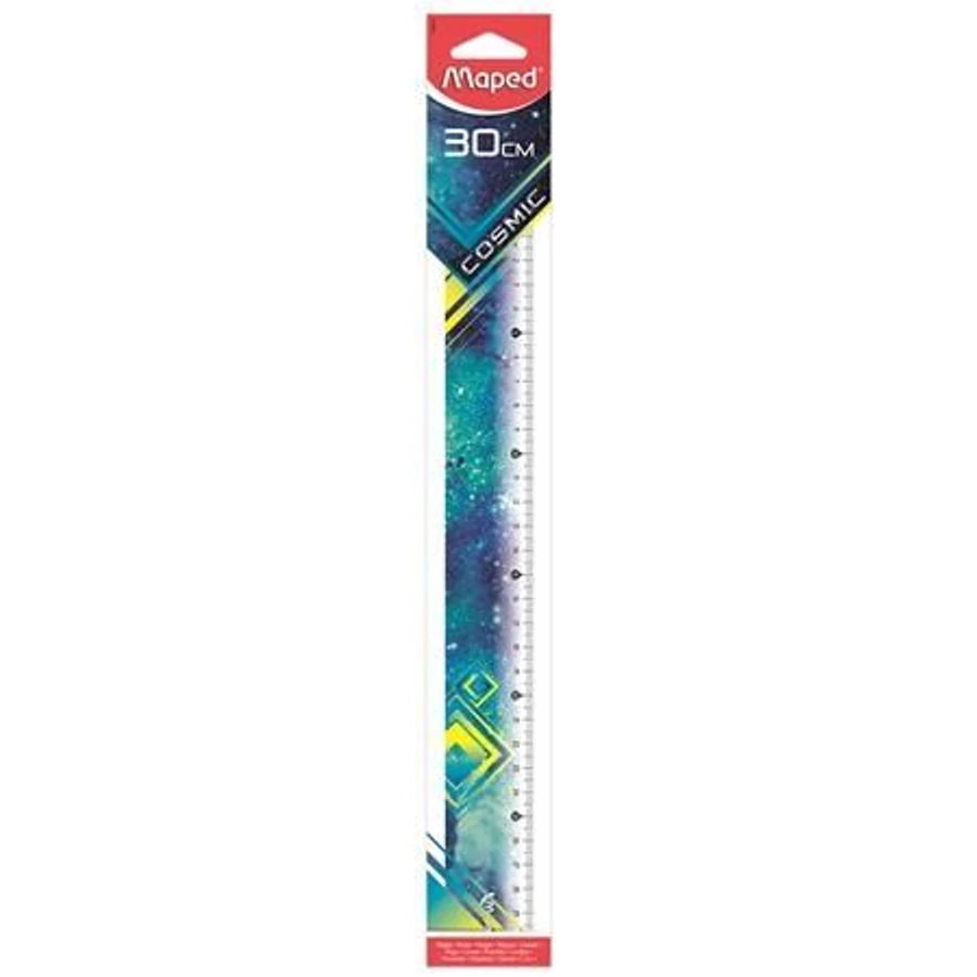 VONALZÓ egyenes 30cm MAPED "Cosmic"